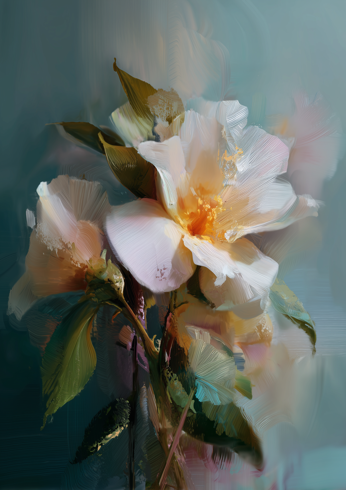 Calm Blossom Poster