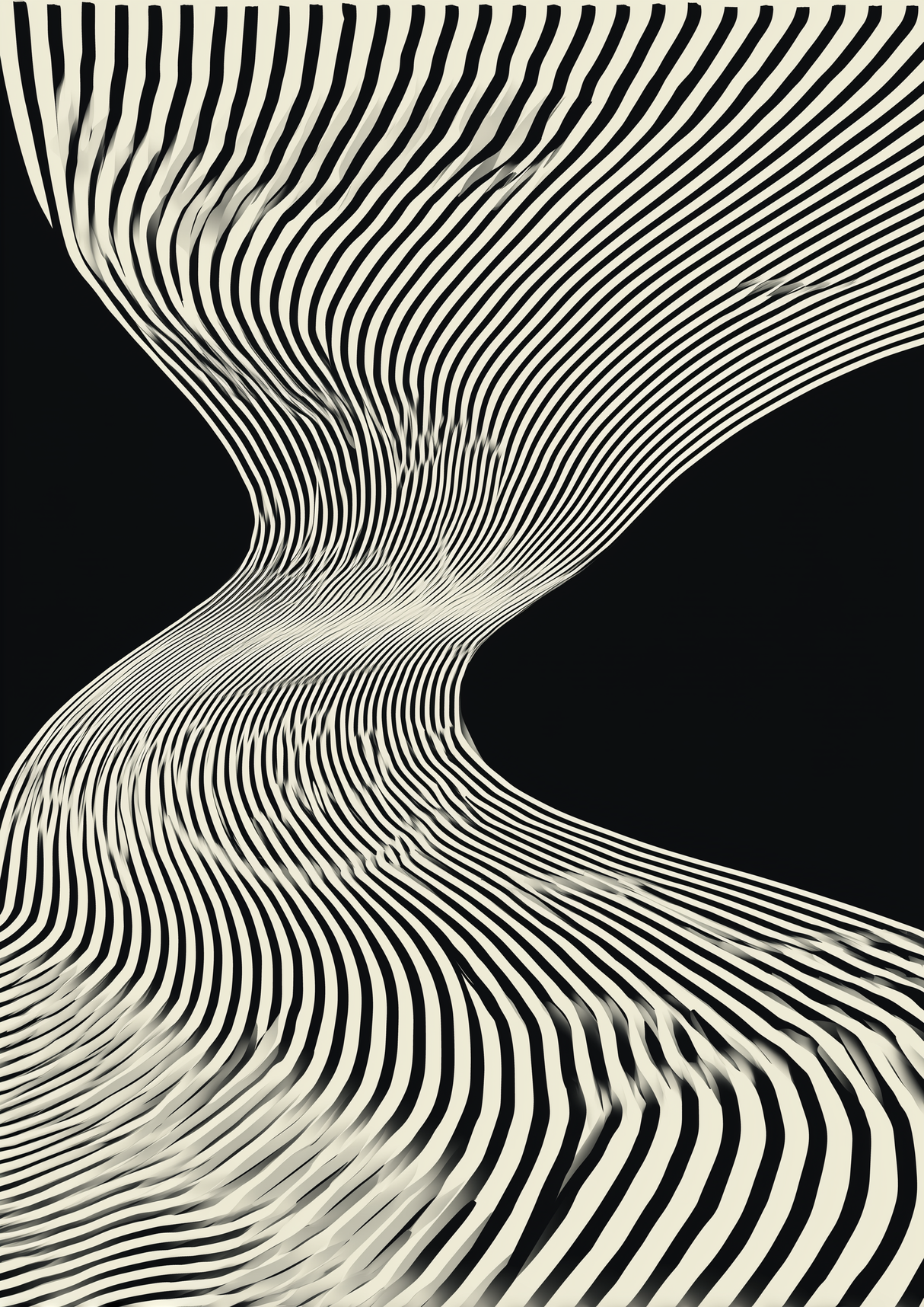 Calm Curve Poster