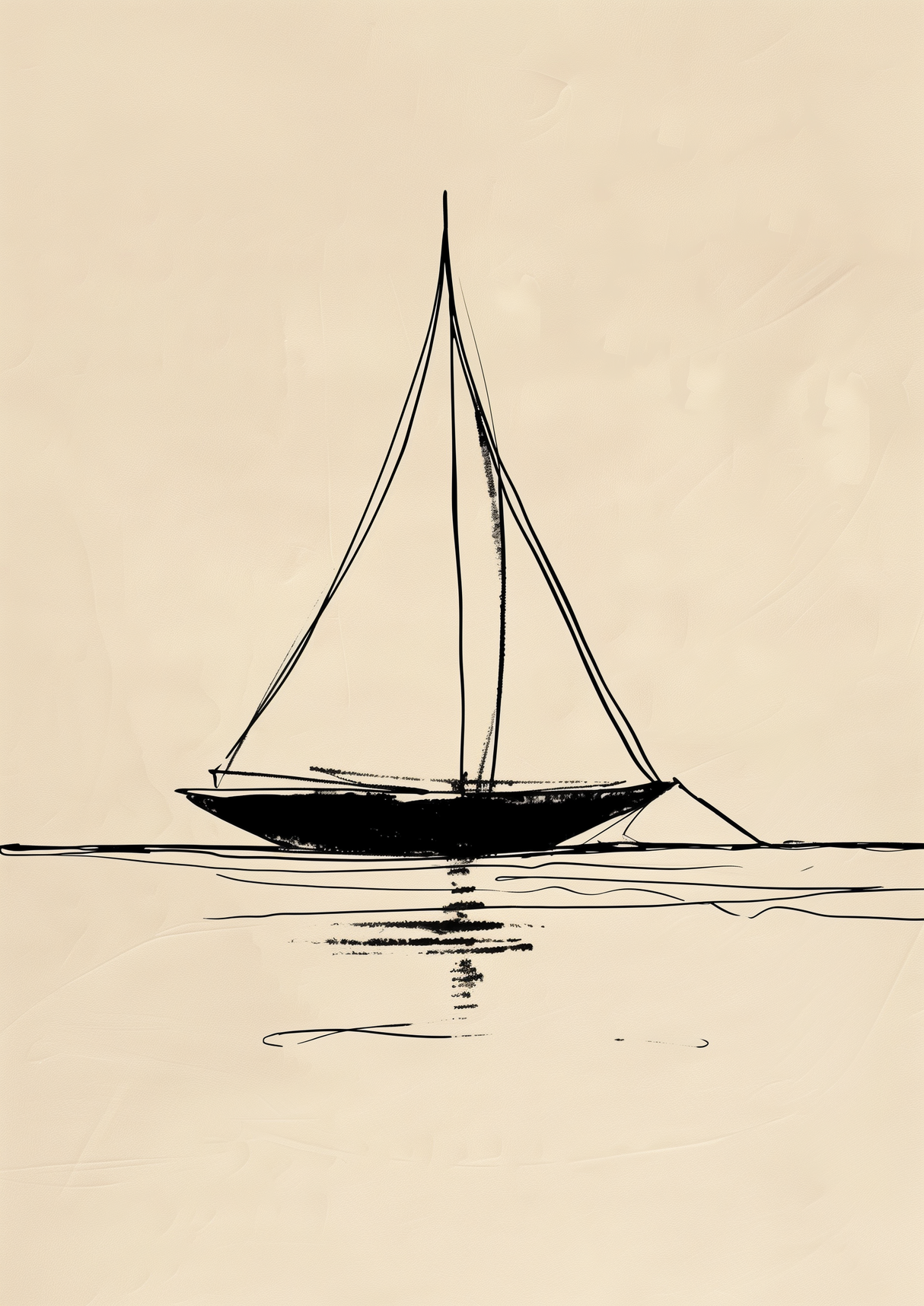 Calm Jetty Poster