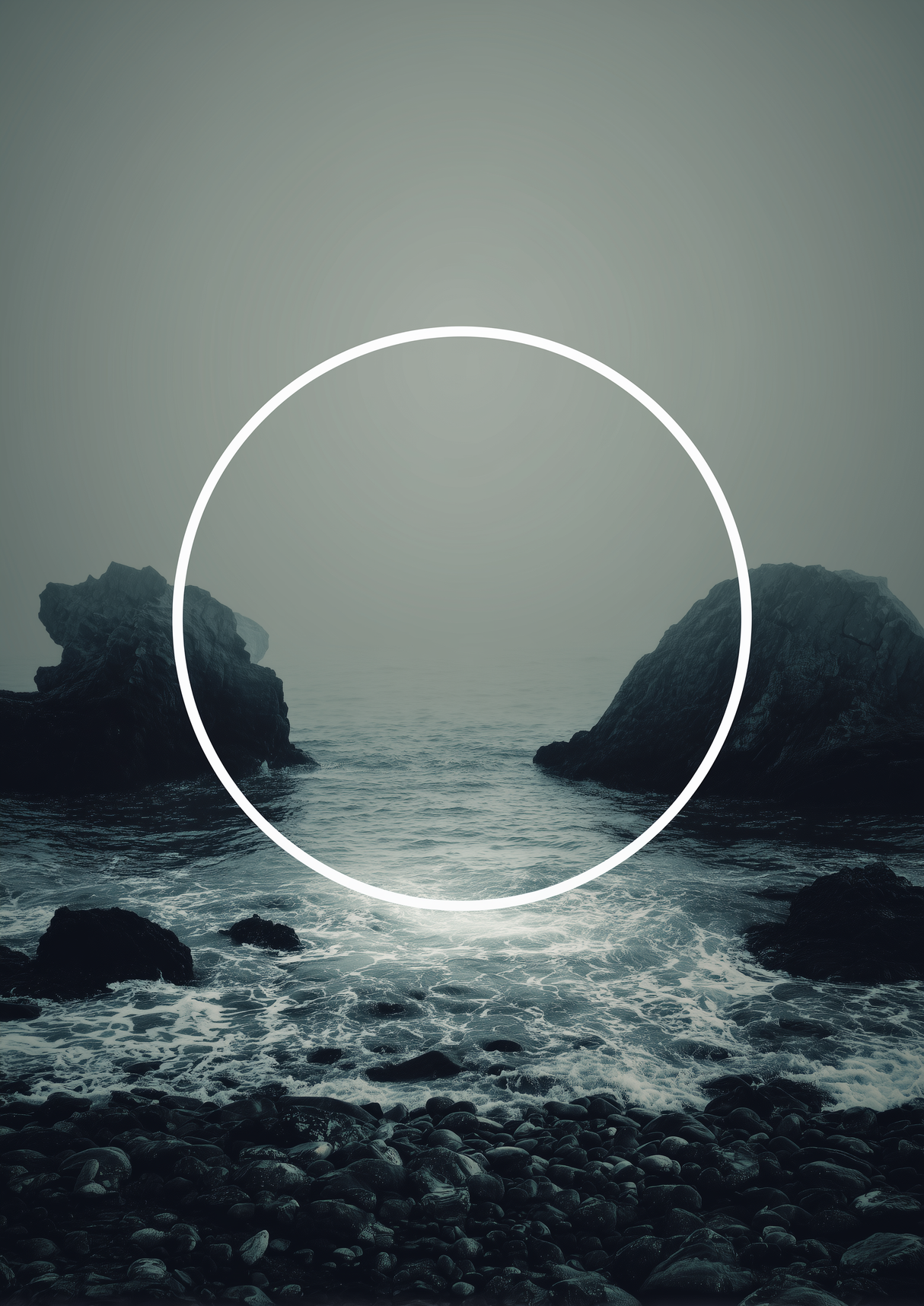 Circular Calm Poster