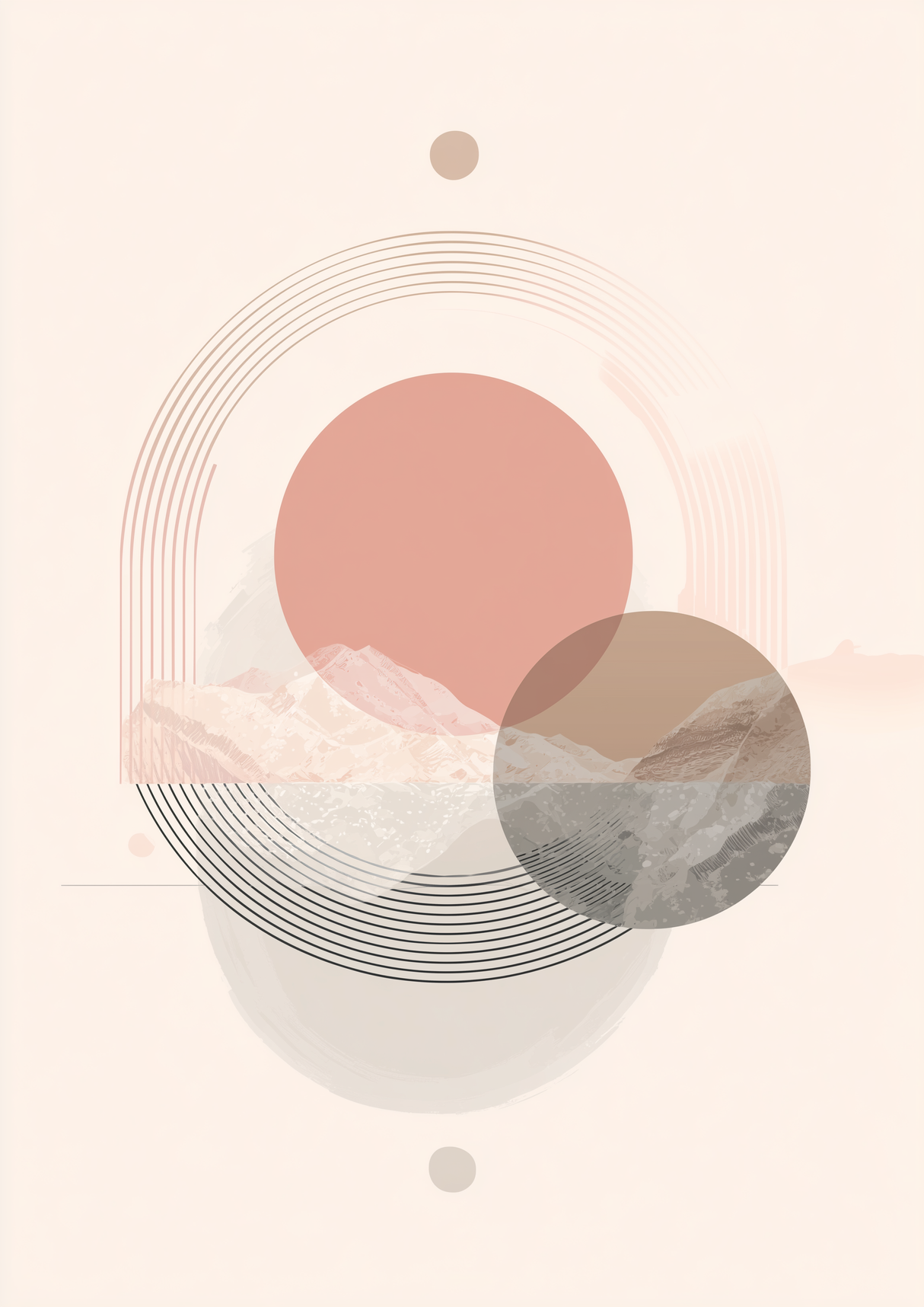 Circular Field Poster