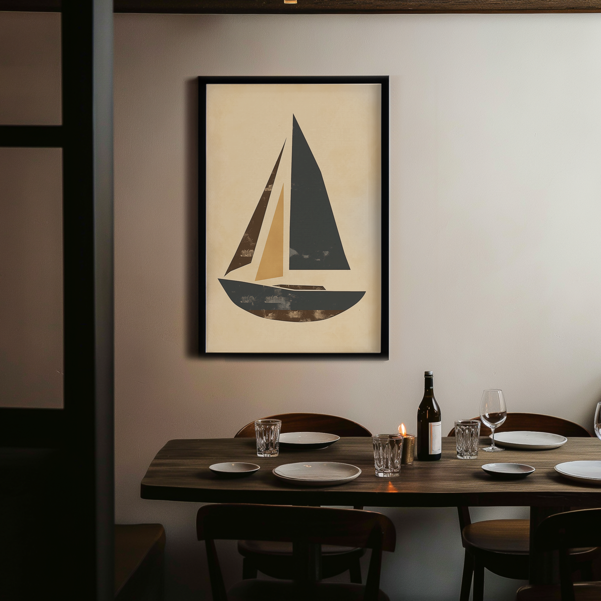 Coastal Stillness Poster