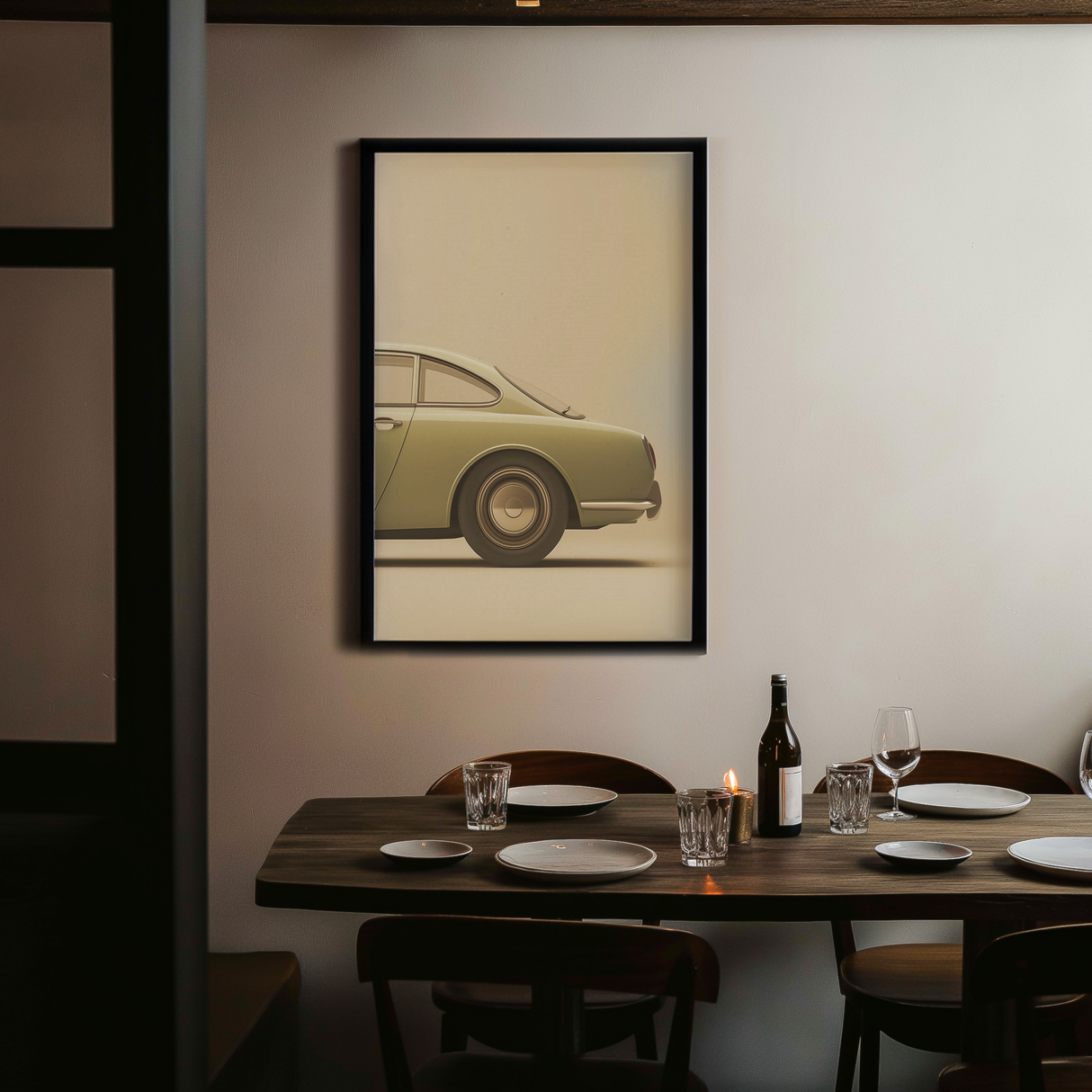 Distant Lane Poster