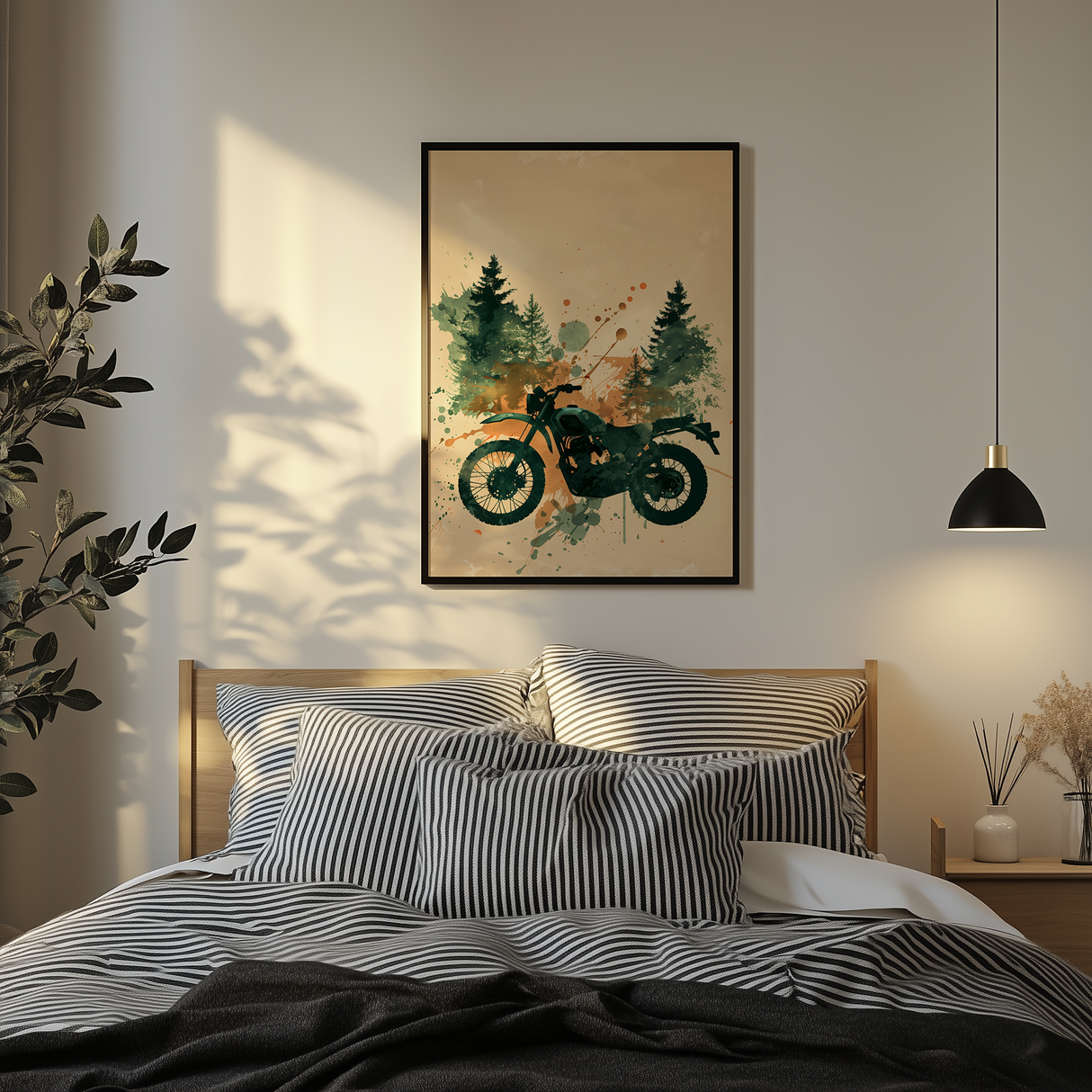 Distant Overpass Poster