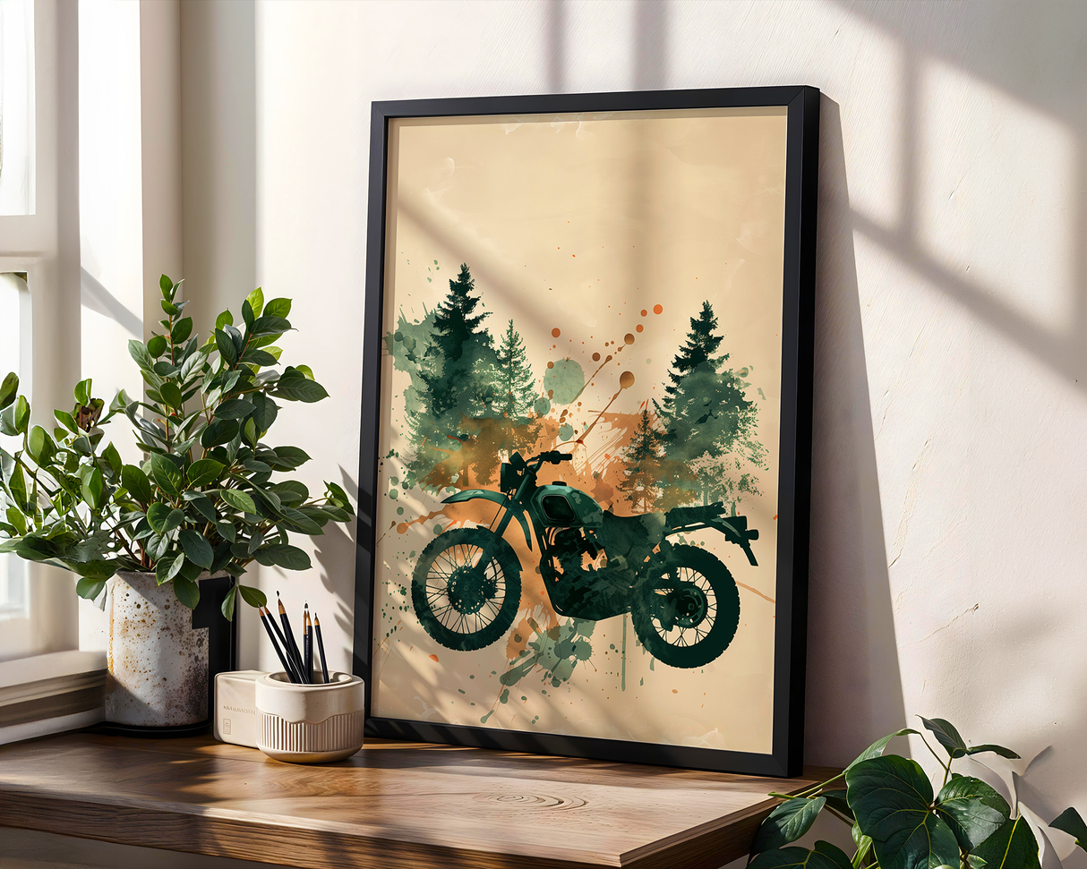Distant Overpass Poster