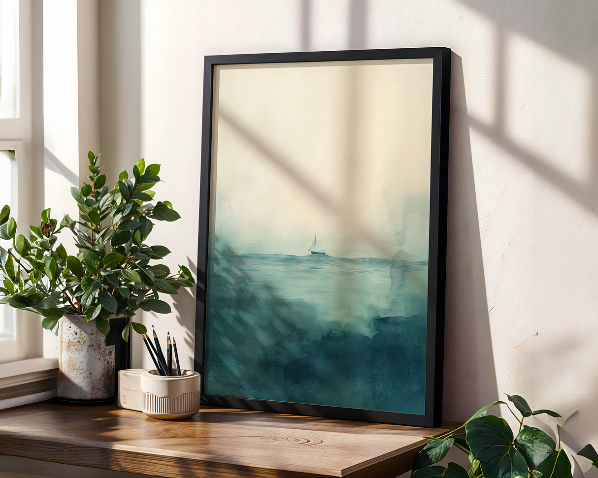 Empty Marina Poster