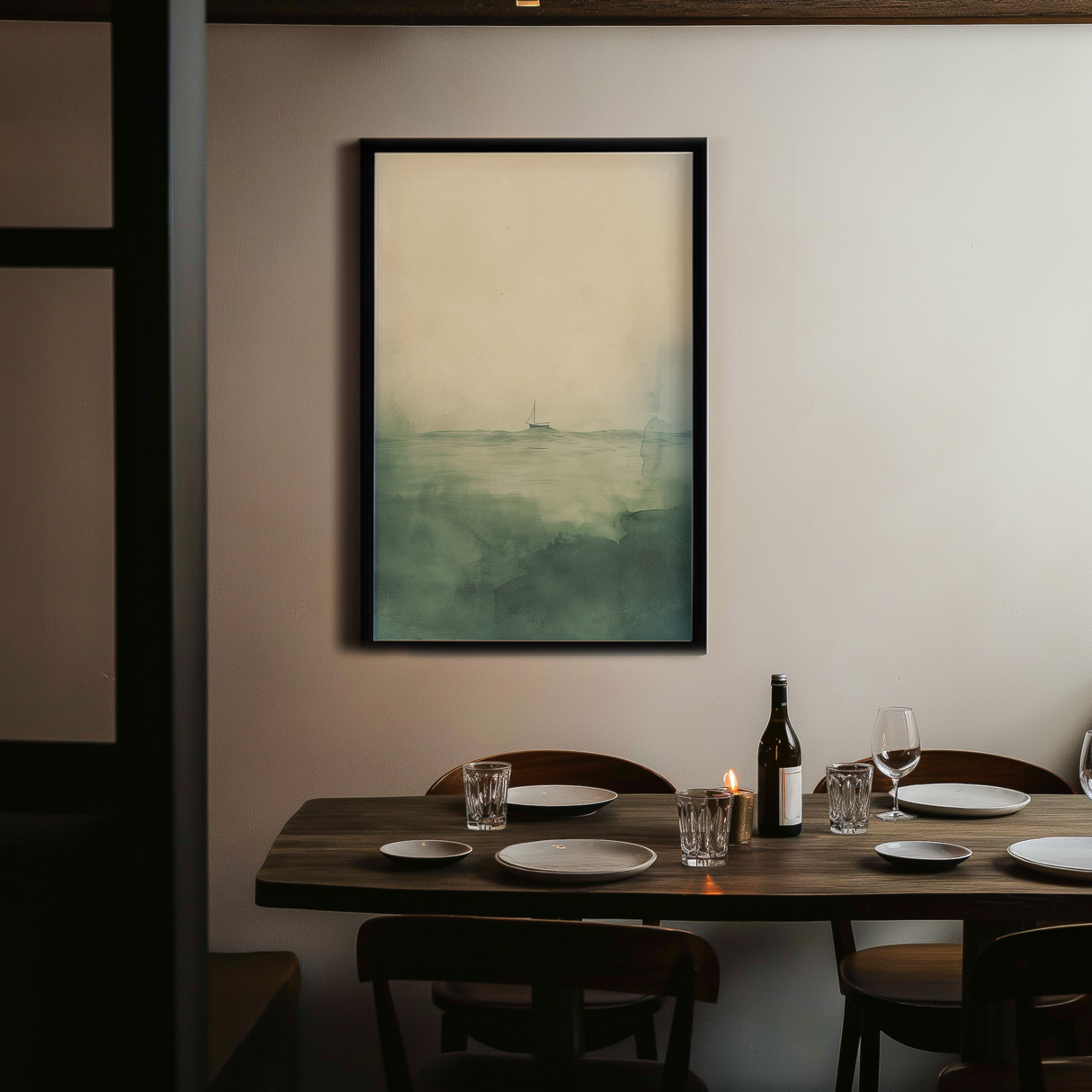 Empty Marina Poster