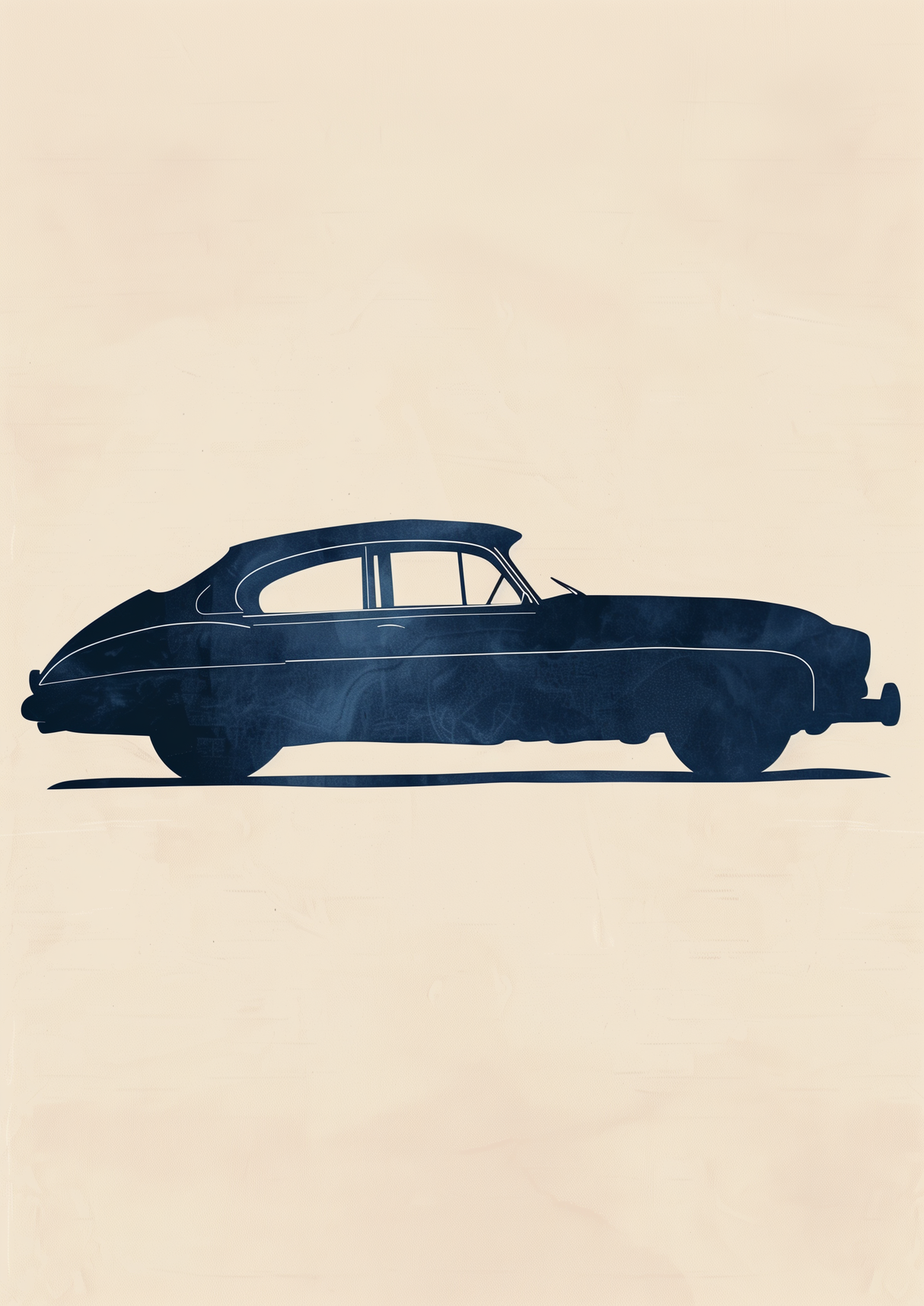 Fading Tail Lights Poster