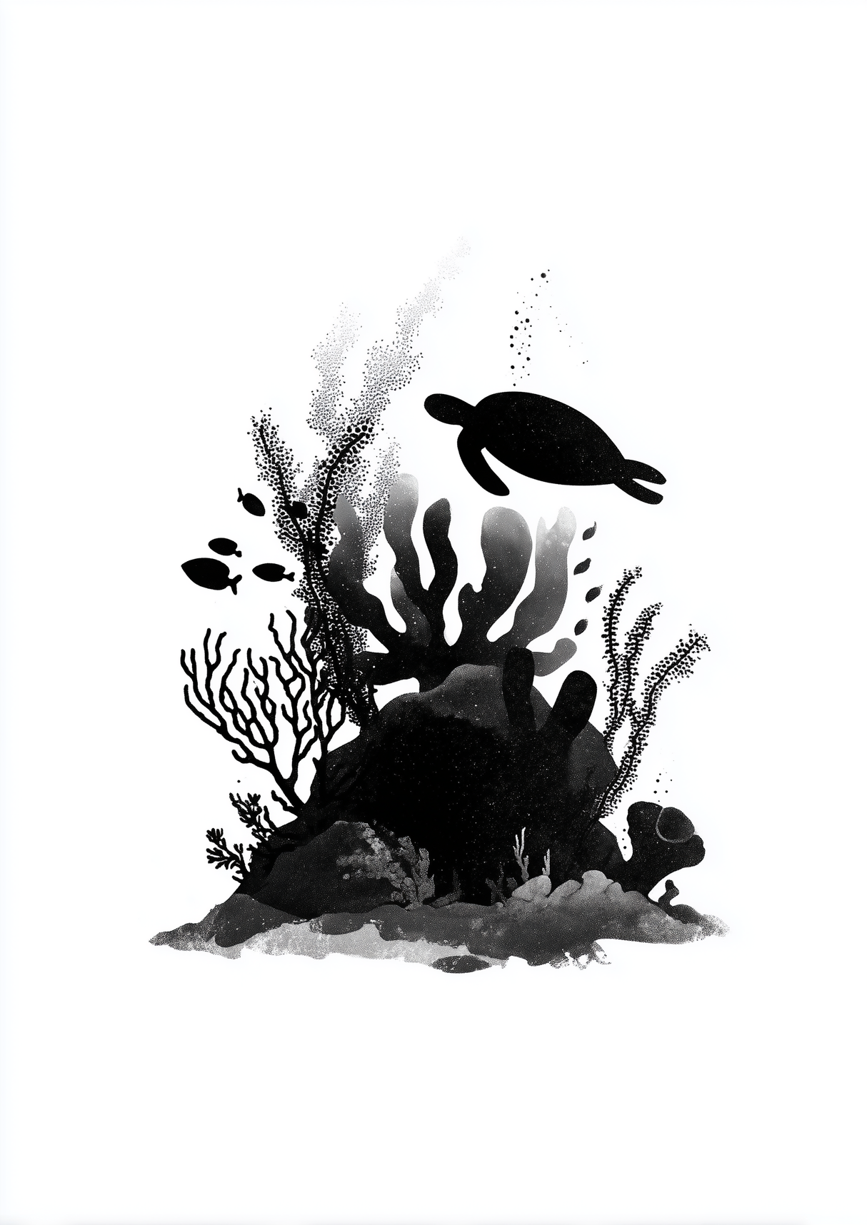 Floating Still Poster