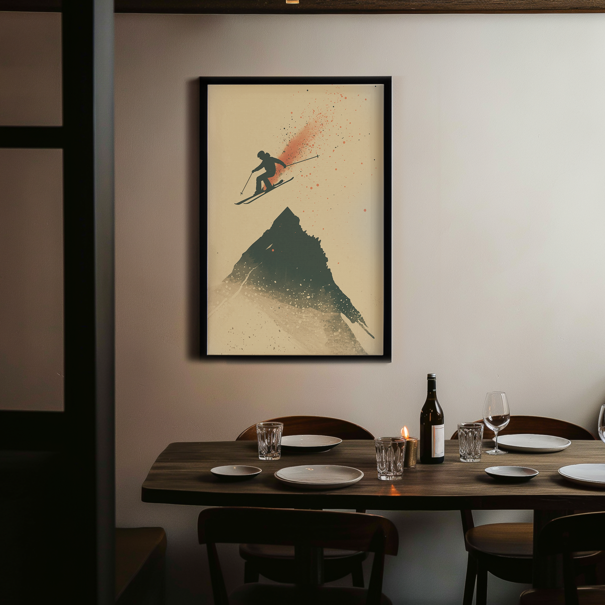 Glacier Path Poster