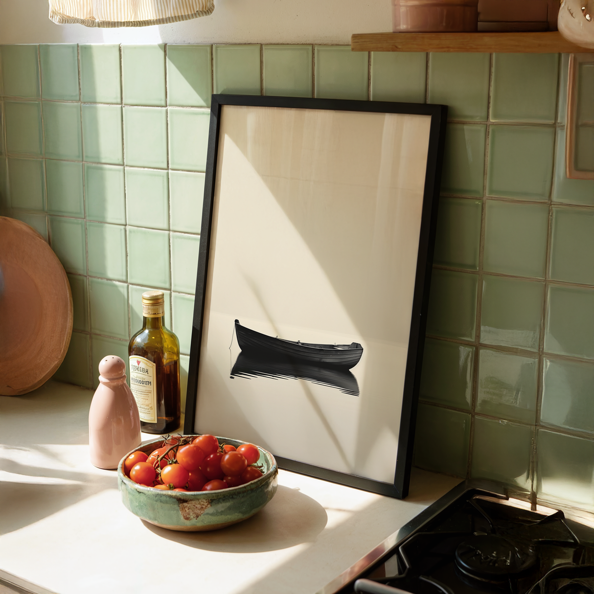 Harbor Entrance Poster