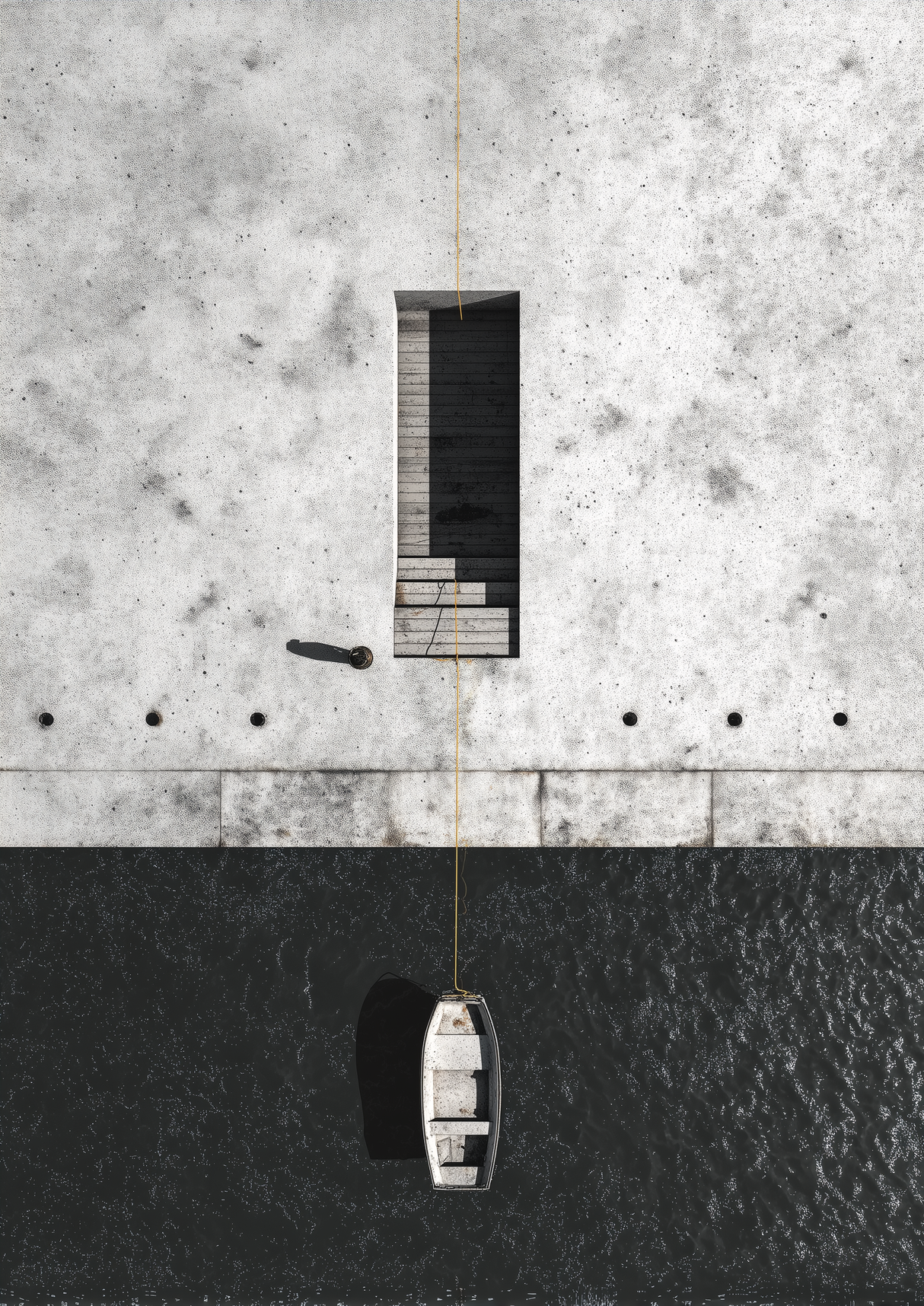 Held Plane Poster