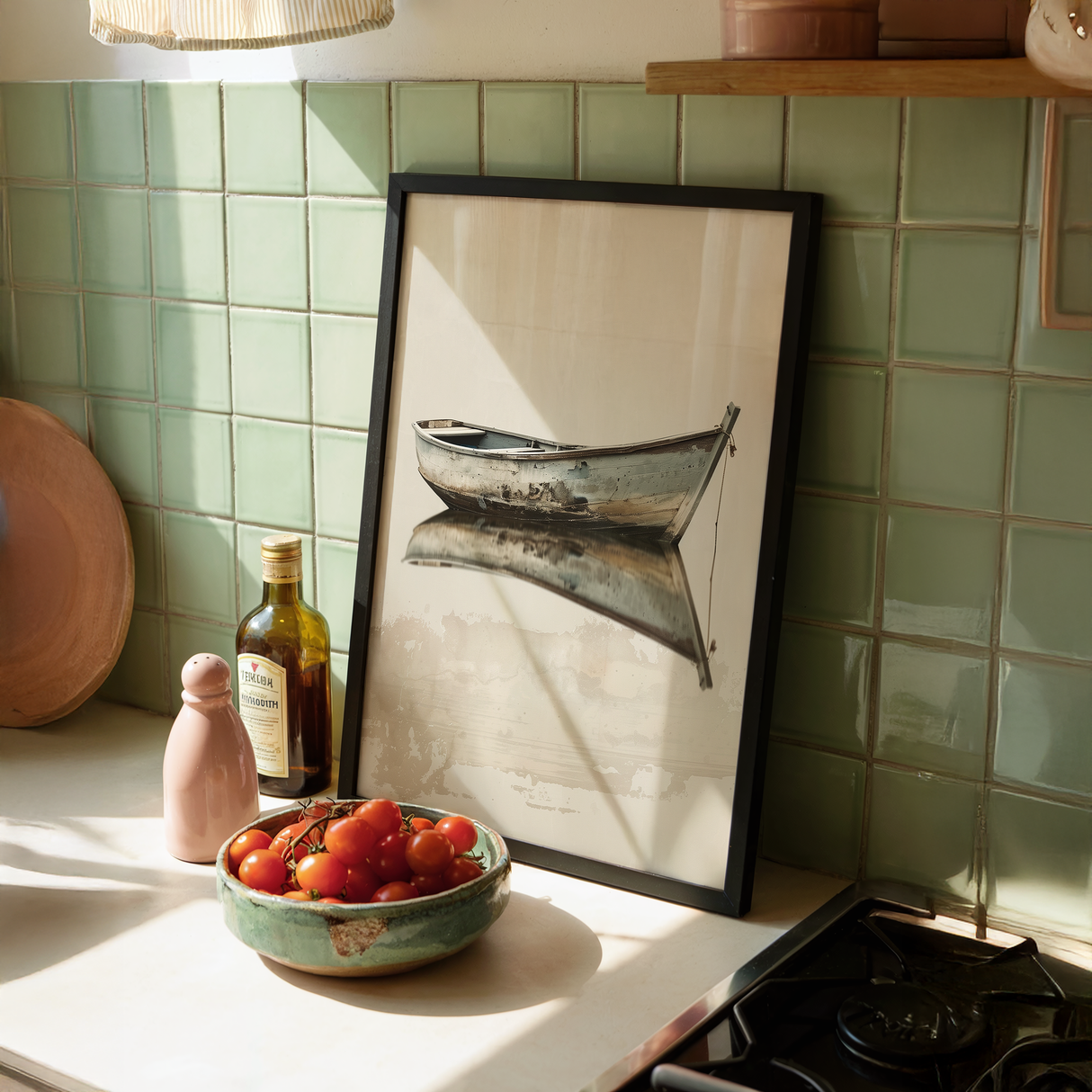 Light on Water Poster