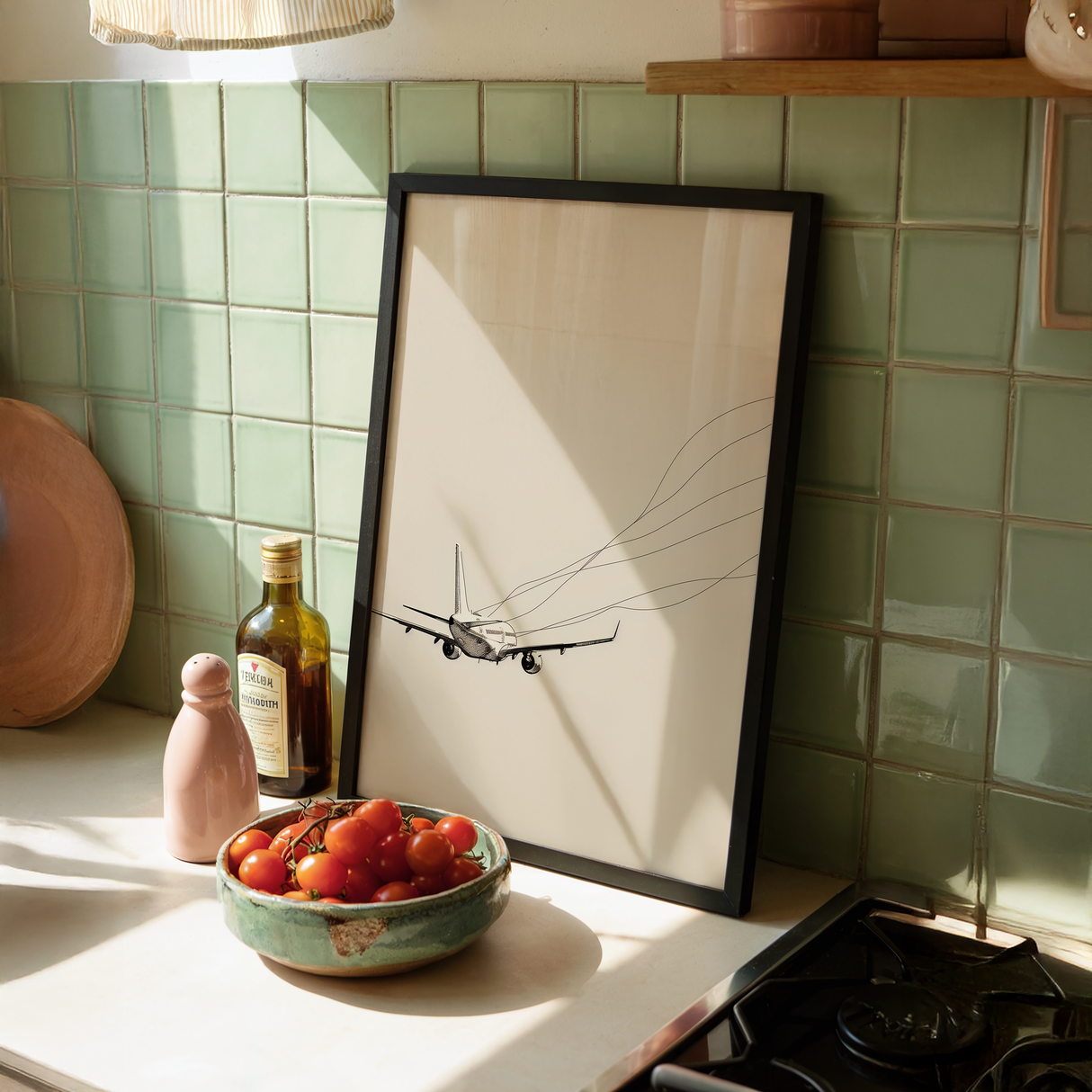 Light Over Clouds Poster
