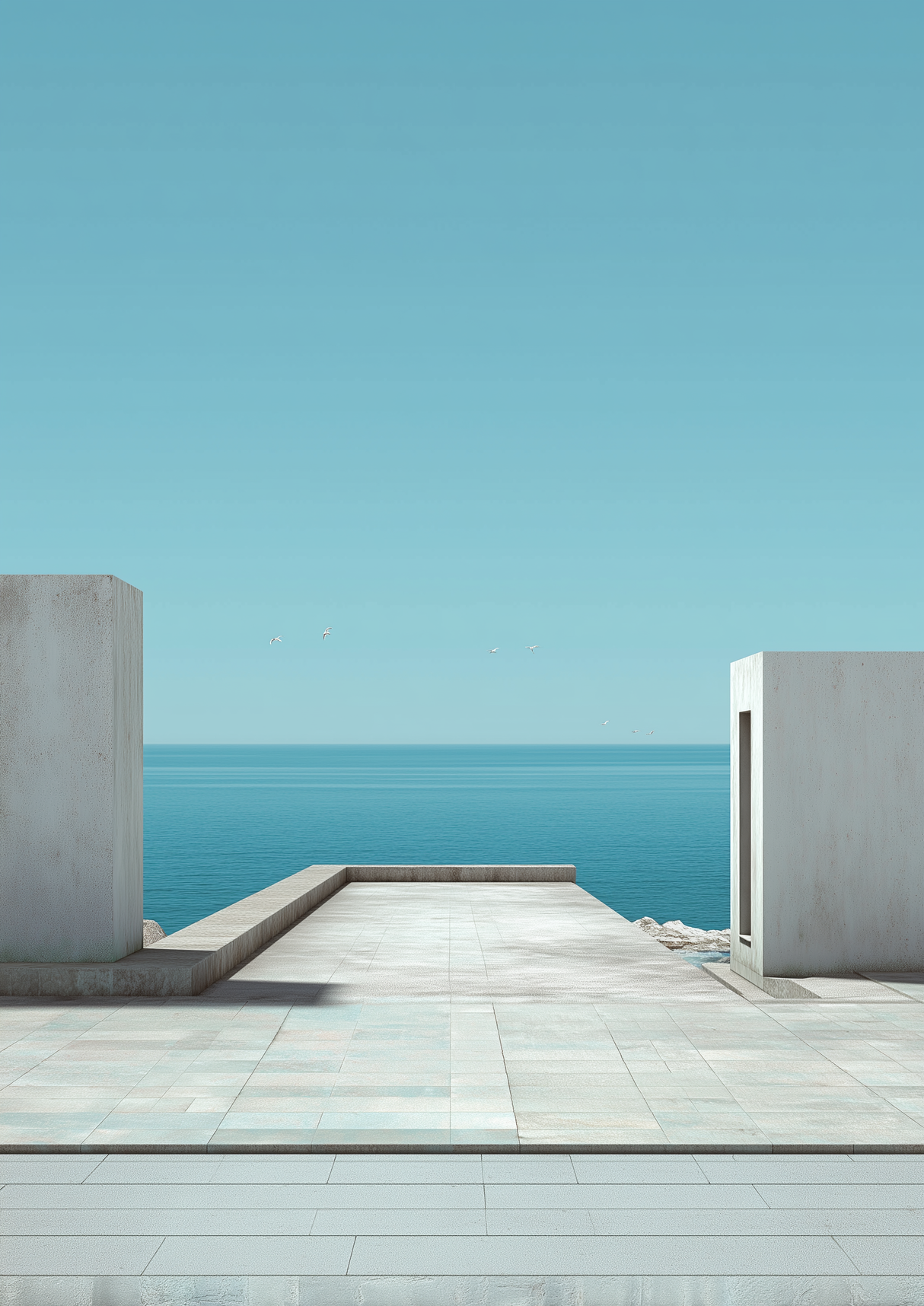 Linear Tide Poster