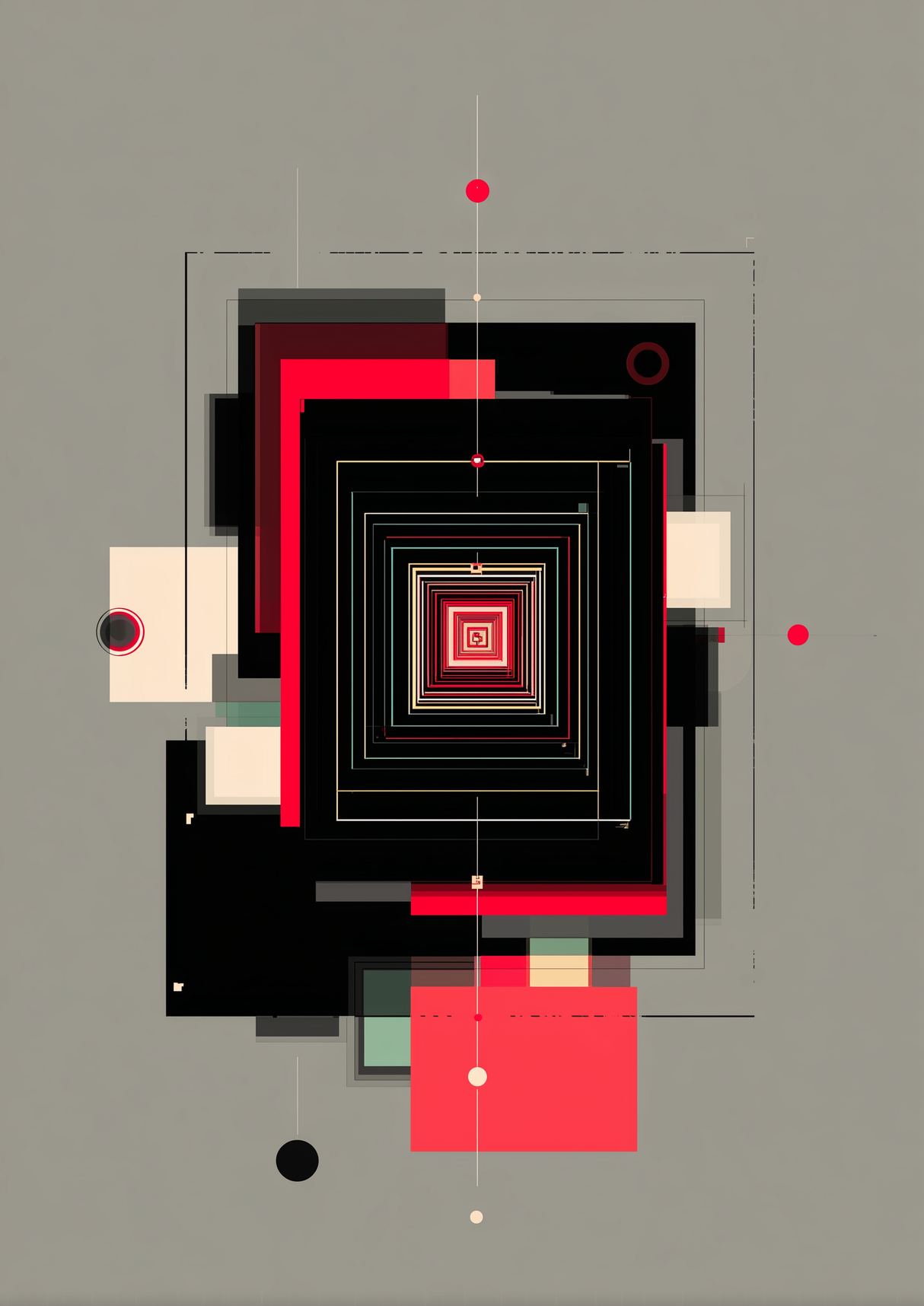 Long Plane Poster