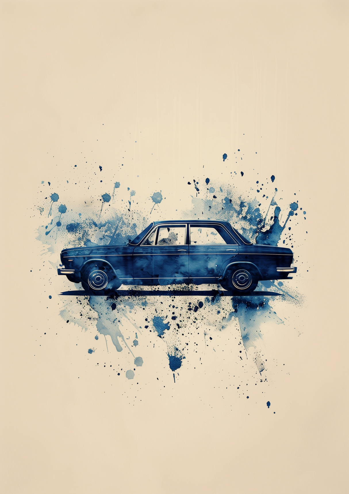Long Straight Poster