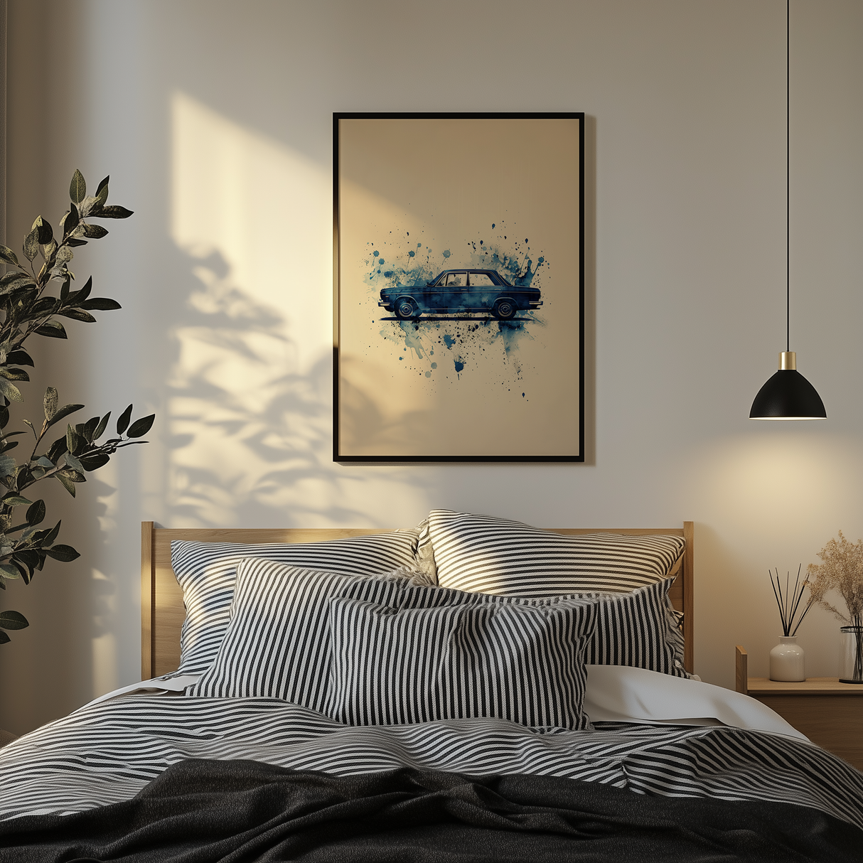 Long Straight Poster
