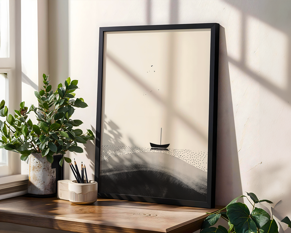 Low Horizon Water Poster