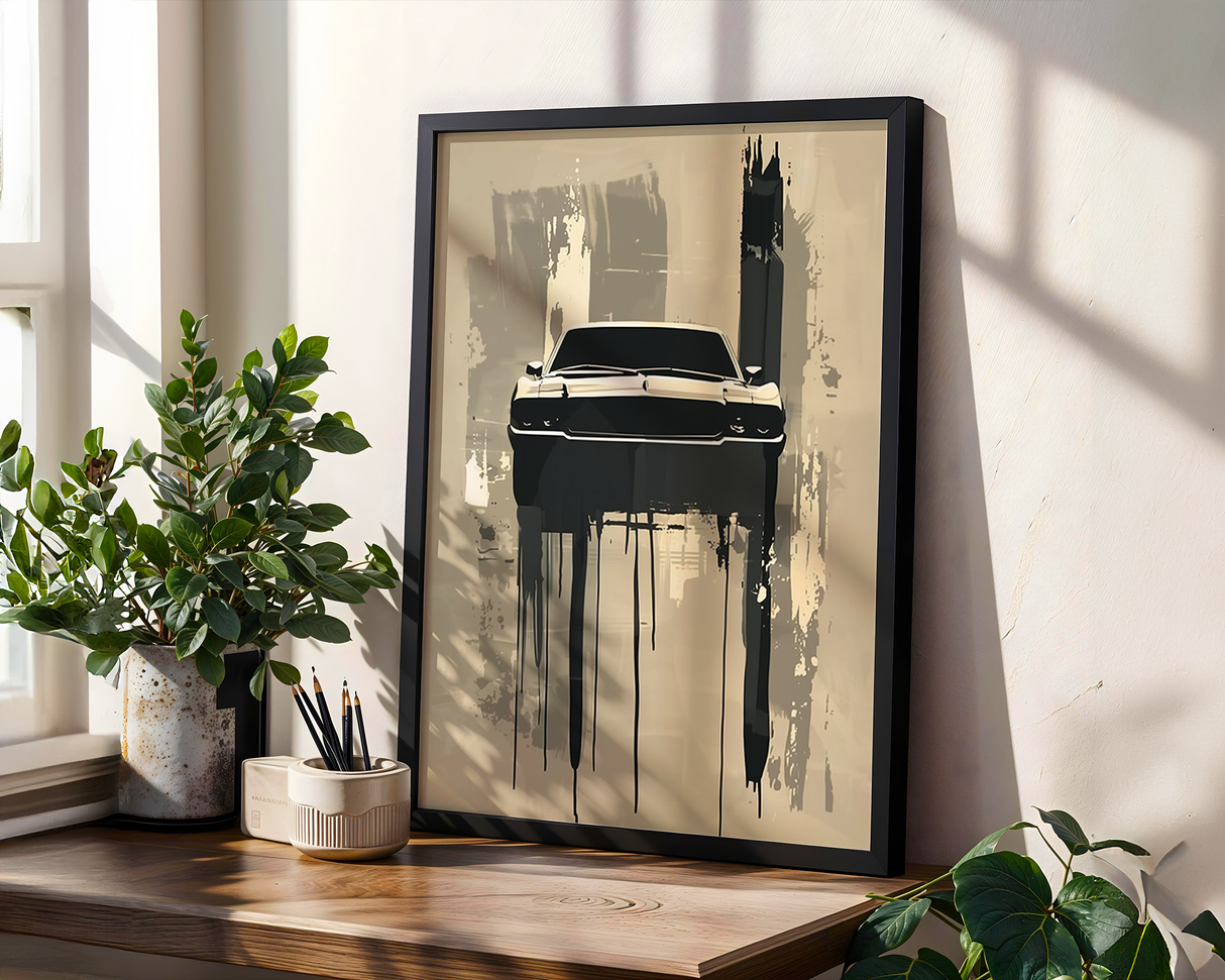 Passing Headlights Poster