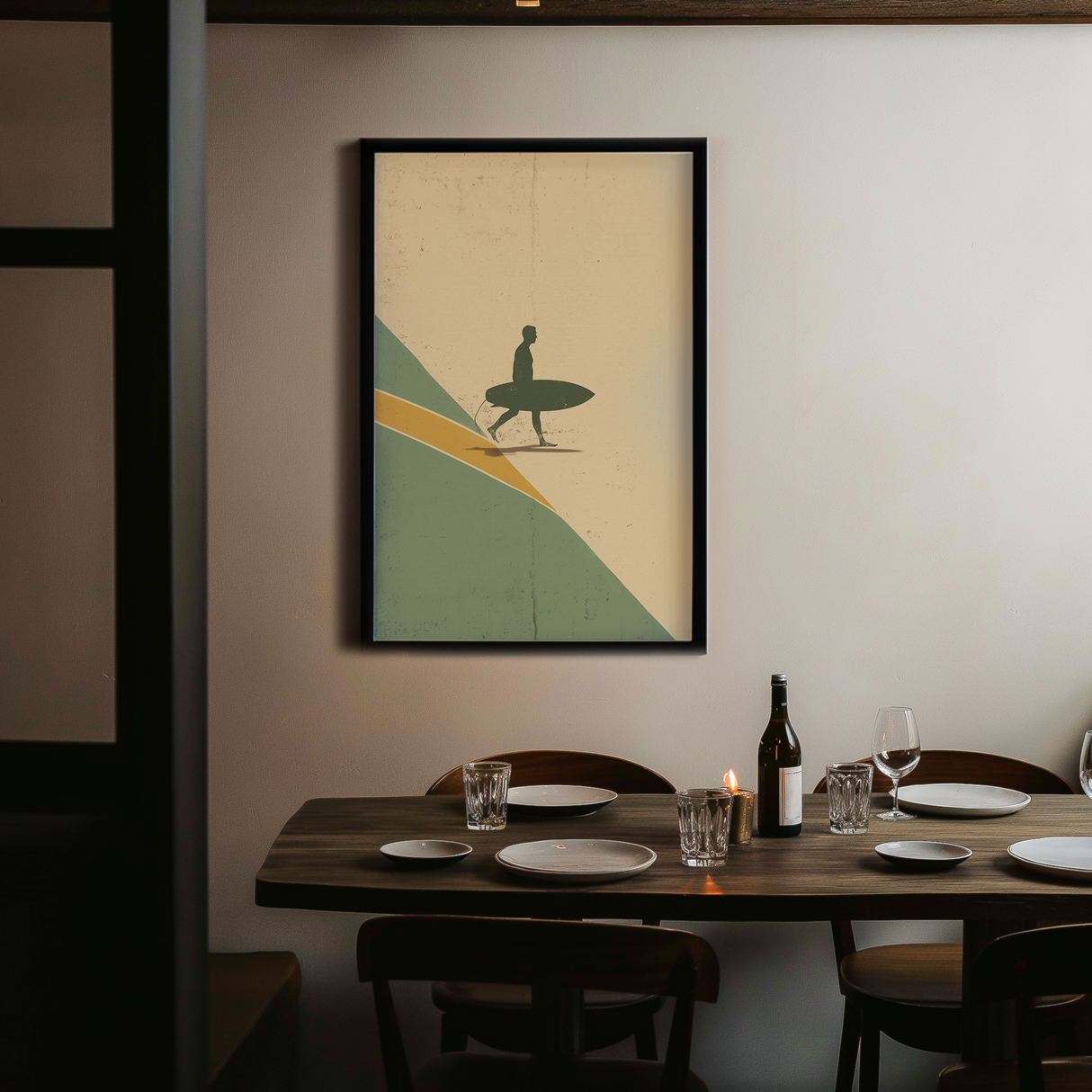 Passing Wave Poster