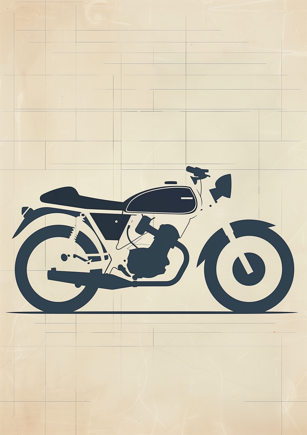 Roadline Glow Poster