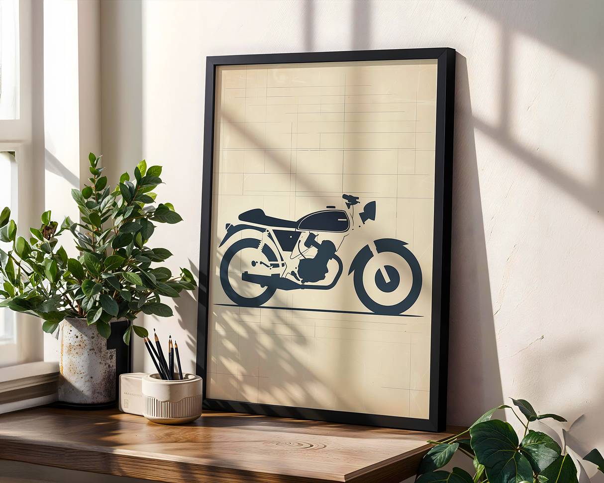 Roadline Glow Poster