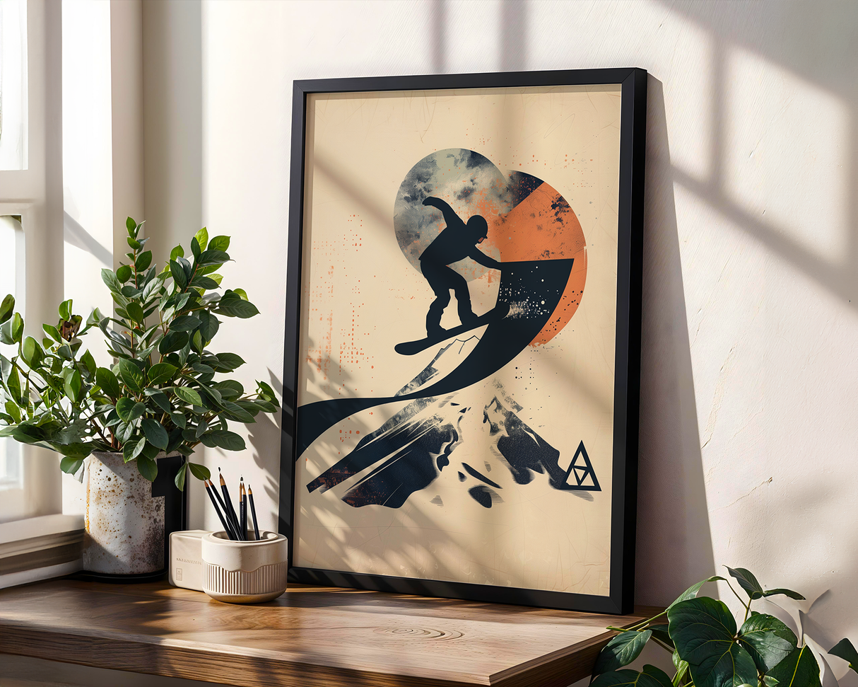 Snow Arc Poster