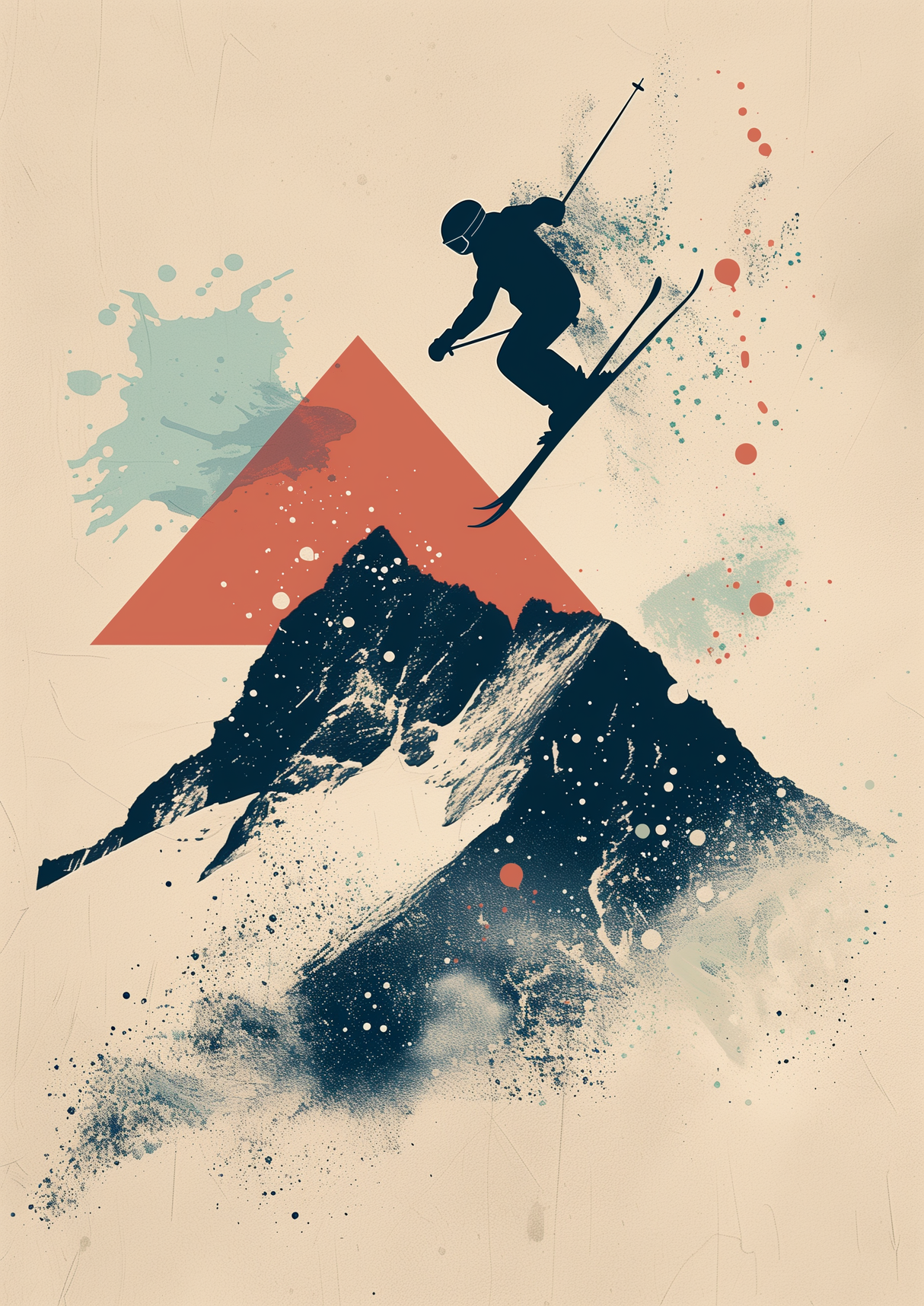 Snowline Drift Poster