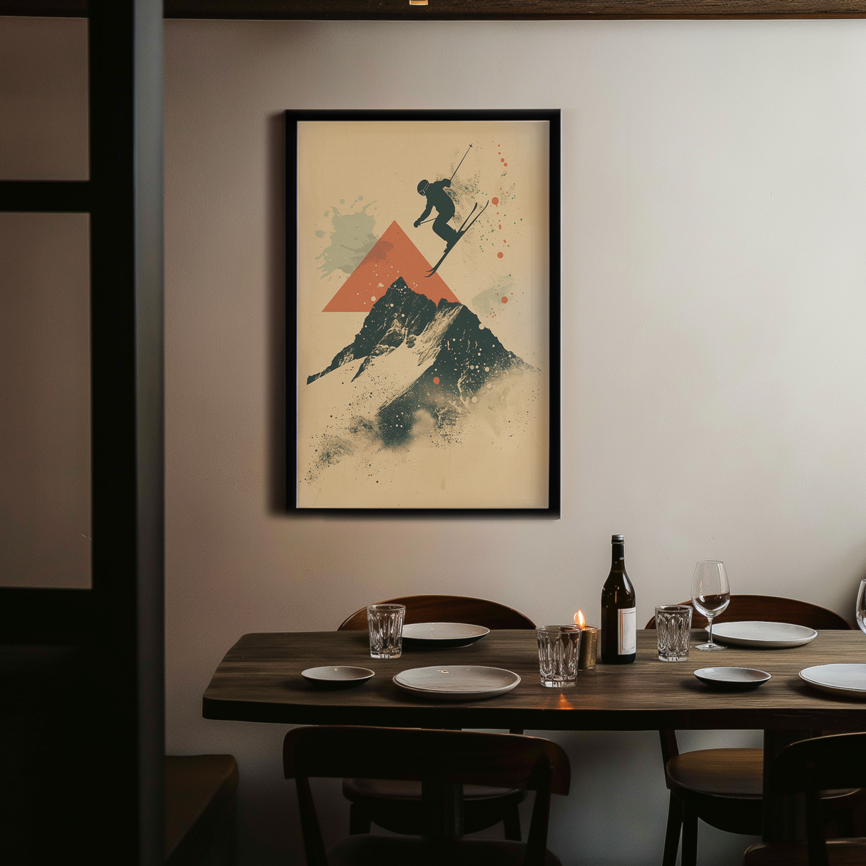 Snowline Drift Poster