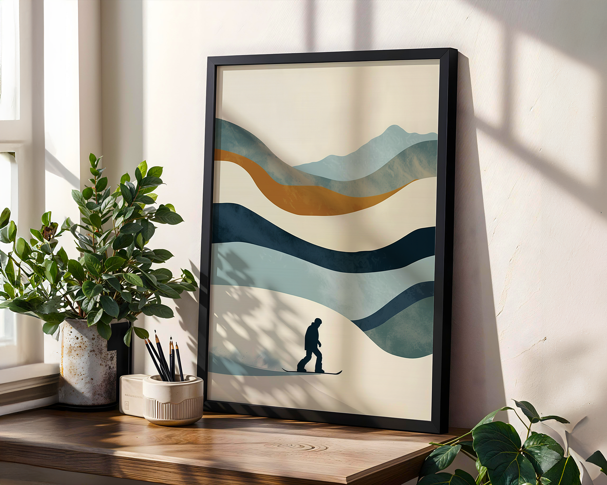 Winter Flow Poster