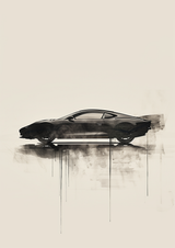 After Rain Asphalt Poster