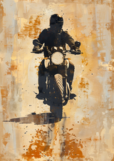 Asphalt Horizon Poster