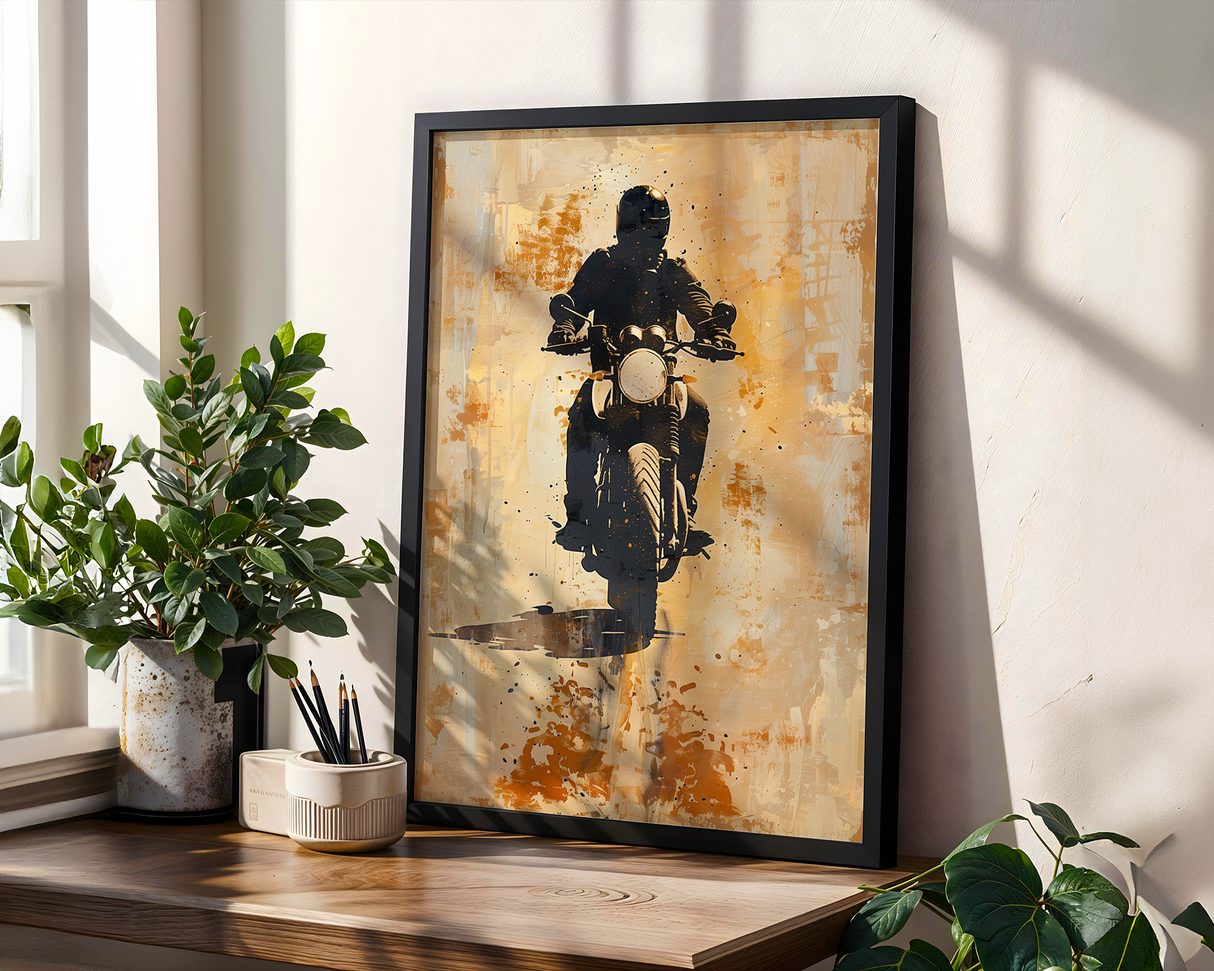 Asphalt Horizon Poster