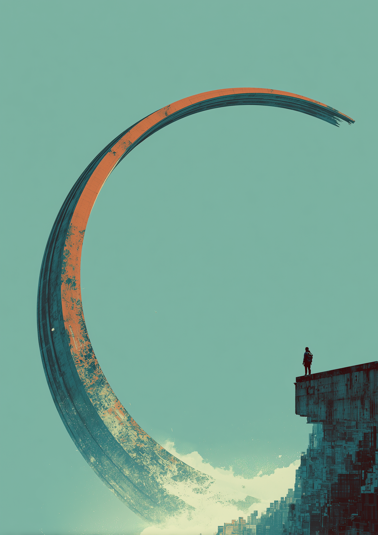 Balanced Bend Poster