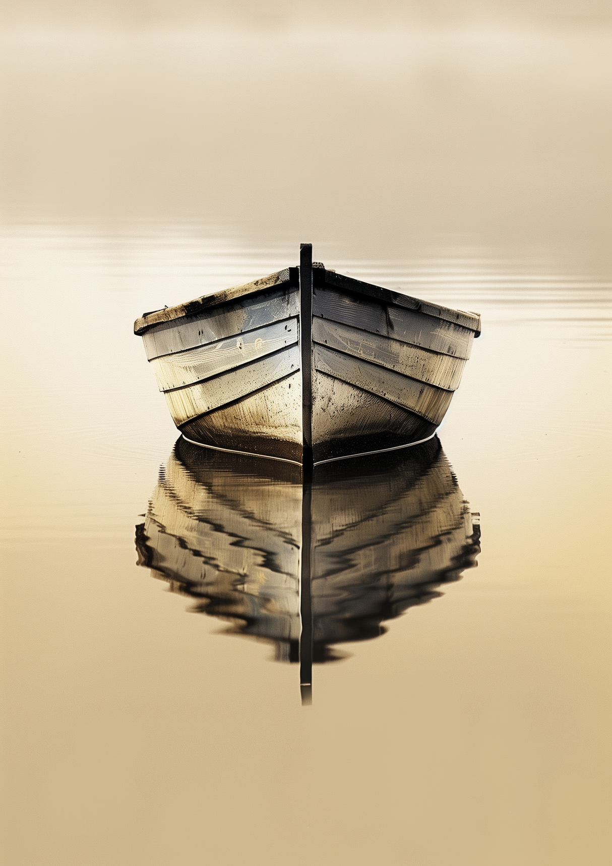 Blue Mooring Poster