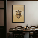 Blue Mooring Poster