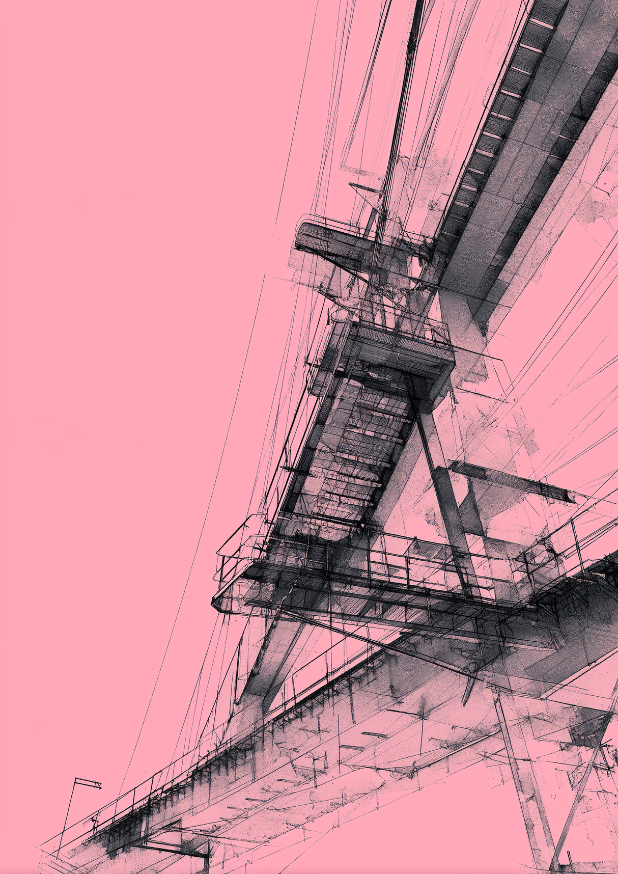 Bridgeform I Poster