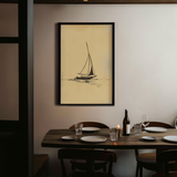 Calm Anchorage Poster