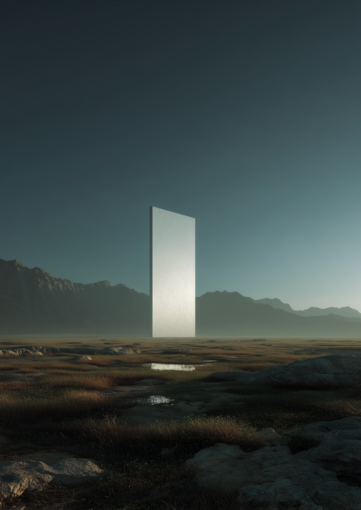 Calm Frame Poster