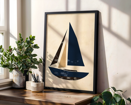 Coastal Stillness Poster