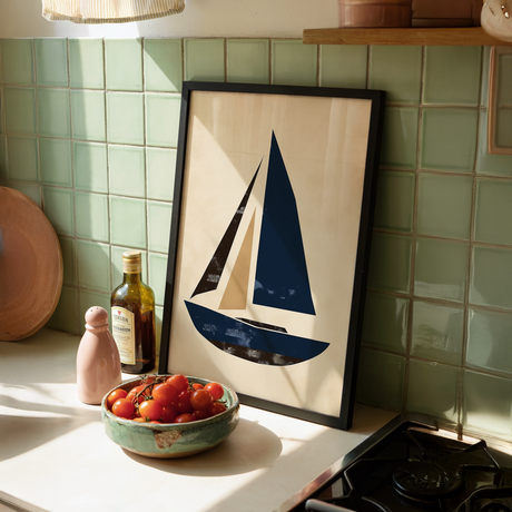 Coastal Stillness Poster