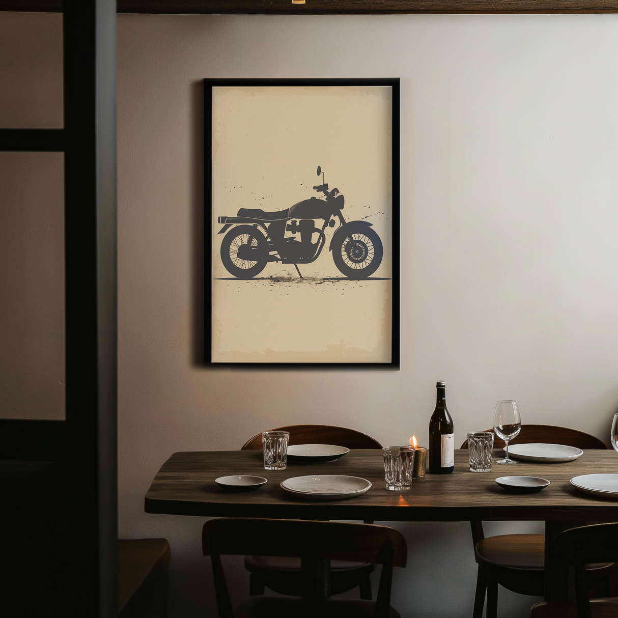Cool Night Air Poster