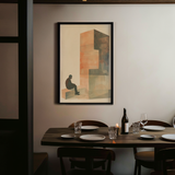 Distant Figure Poster