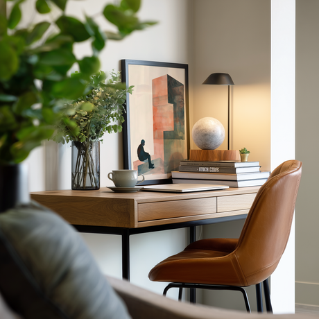 Distant Figure Poster