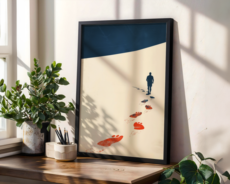 Distant Runner Poster