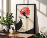 Downhill Float Poster