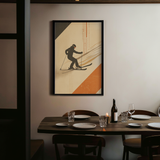 Downward Trace Poster