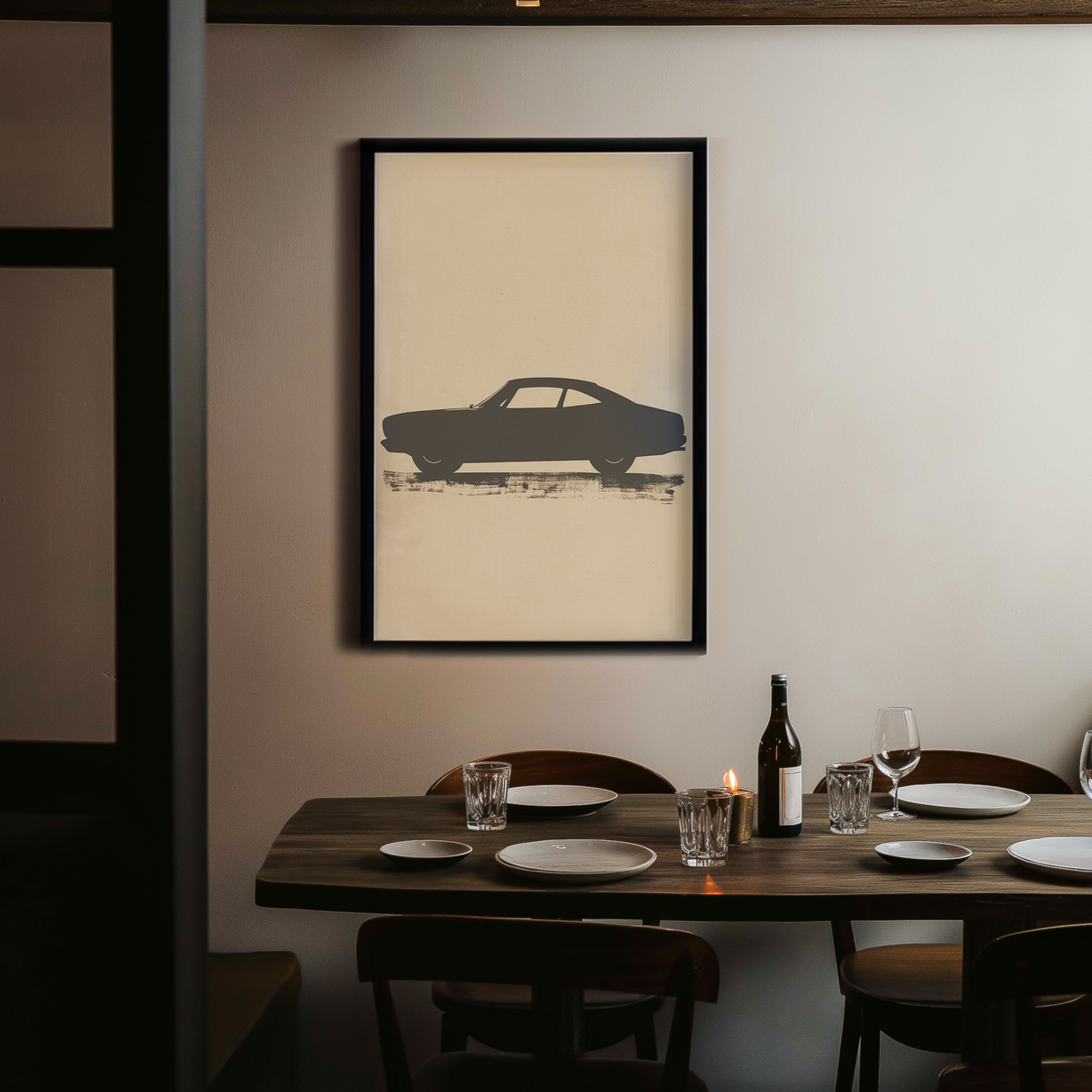 Dusk Parking Poster