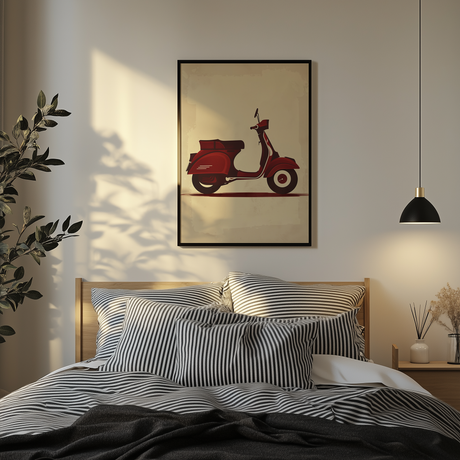Fading Roadline Poster